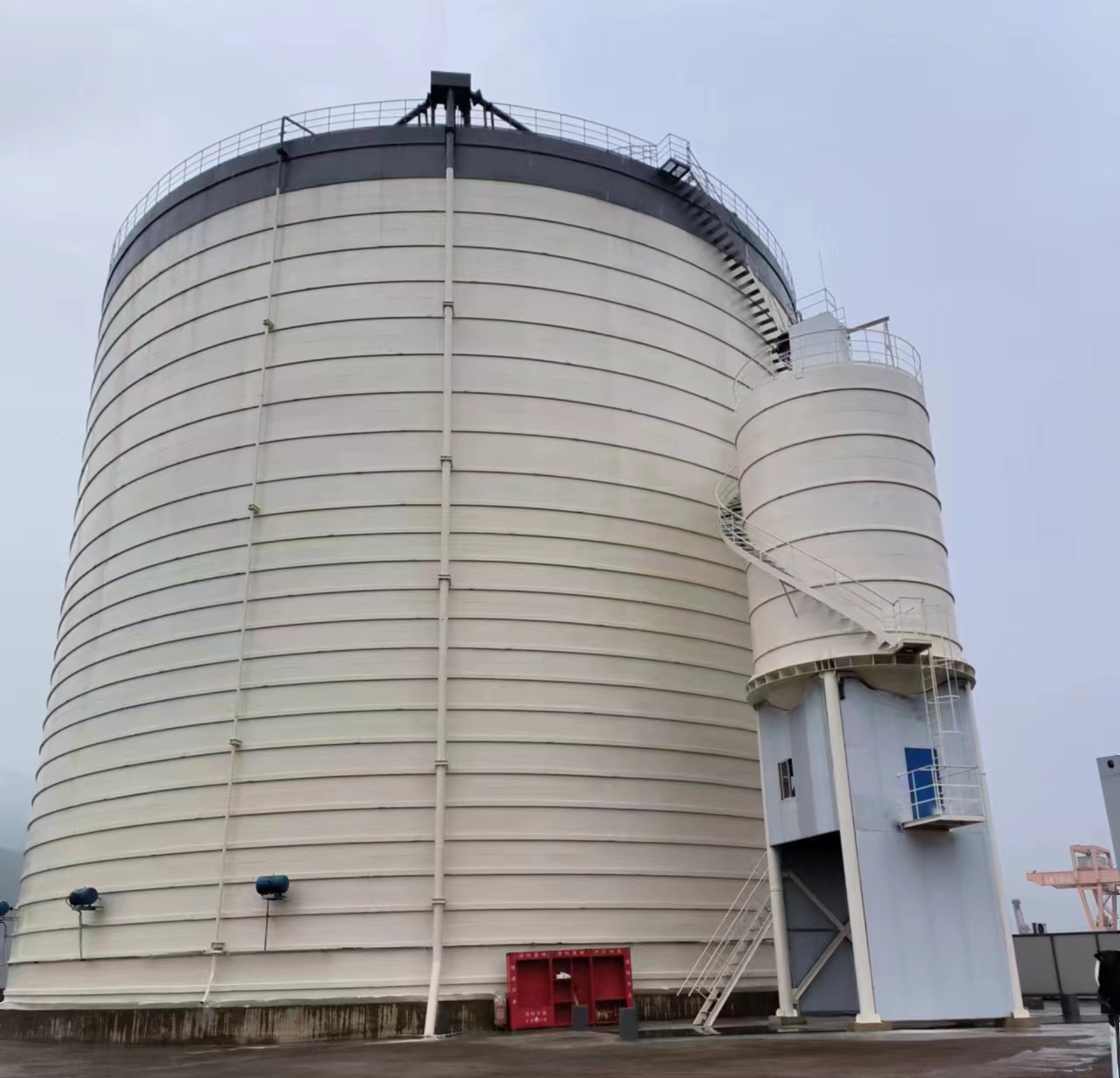 桃山10万吨水泥钢板库