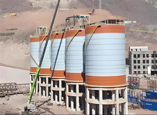 桃山高架钢板仓