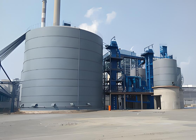 桃山1万吨钢板仓