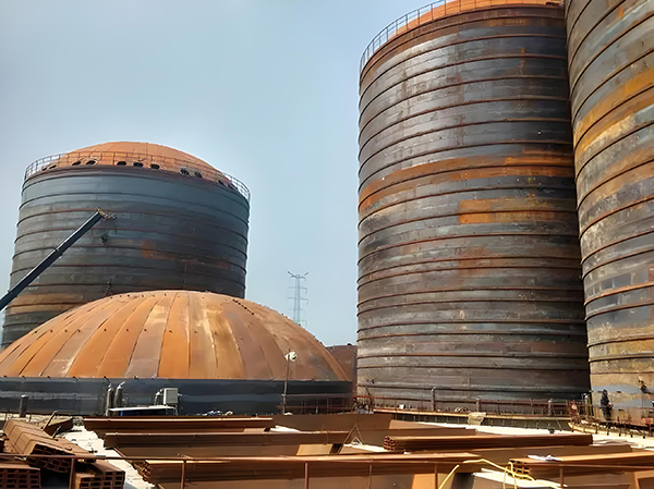 桃山焦粉钢板仓